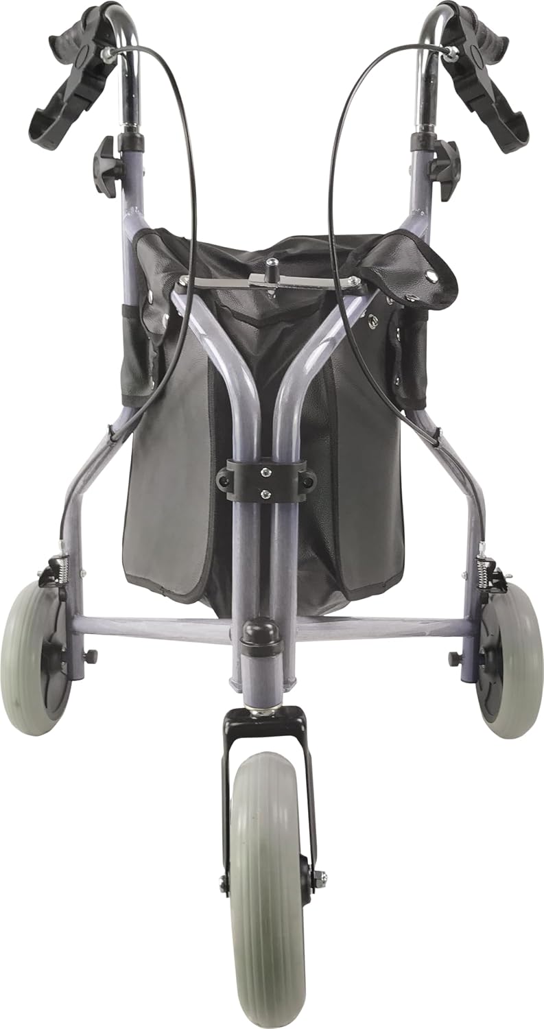 Three Wheeled Steel Walker