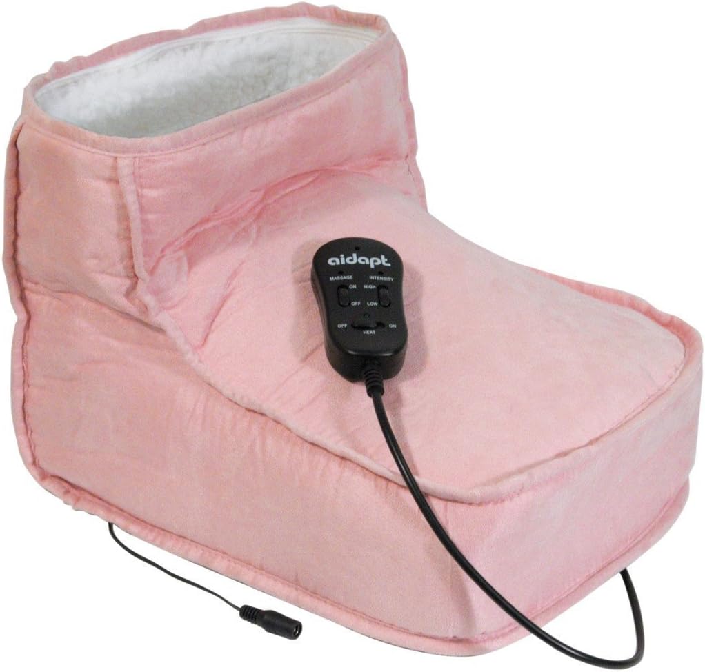 Aidapt Electric Dual Speed Soft Massaging Foot Boot with Heat