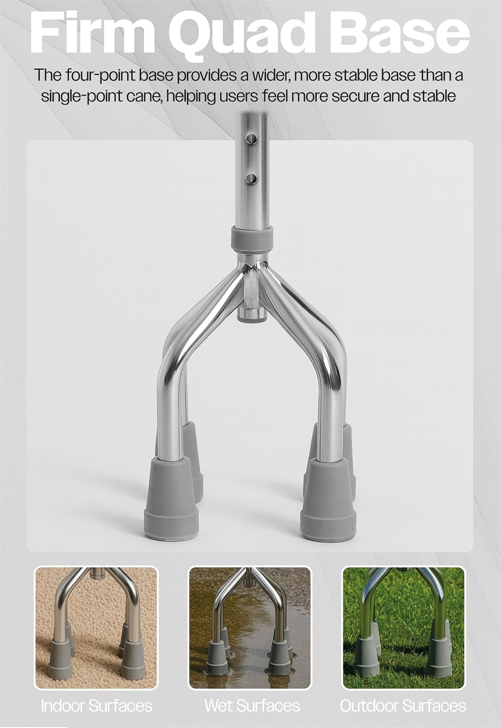 Small Base Quad Cane - VP159AA