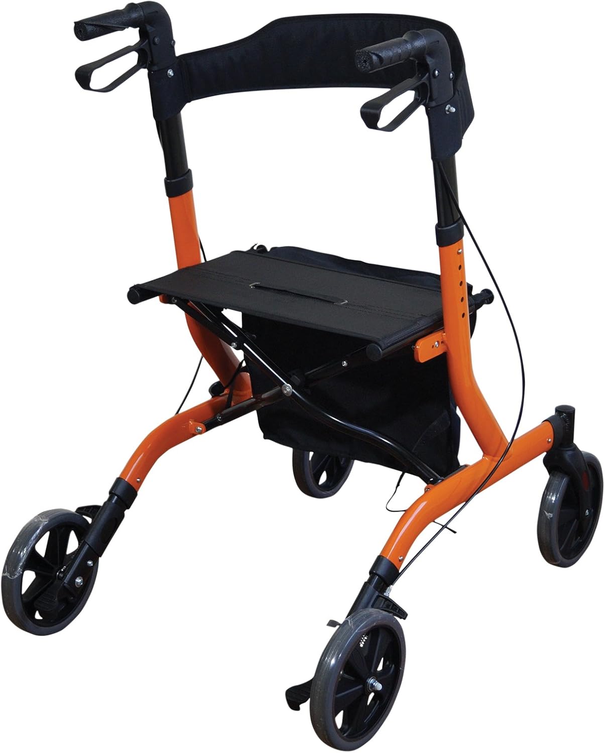 Deluxe Ultra Lightweight Folding 4 Wheeled Rollator