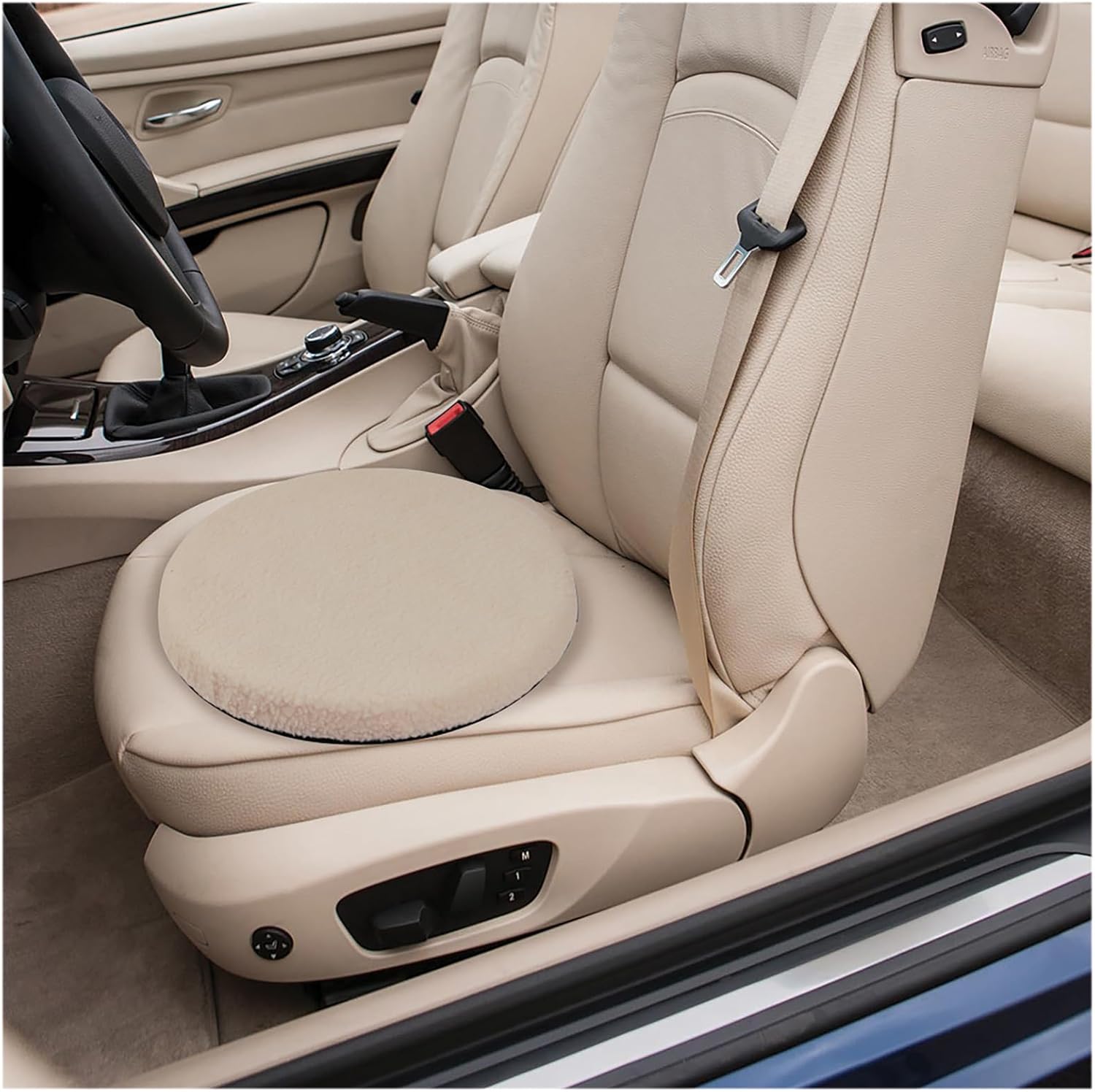 Revolving Swivel Seat with Fleece Cover - VM933B