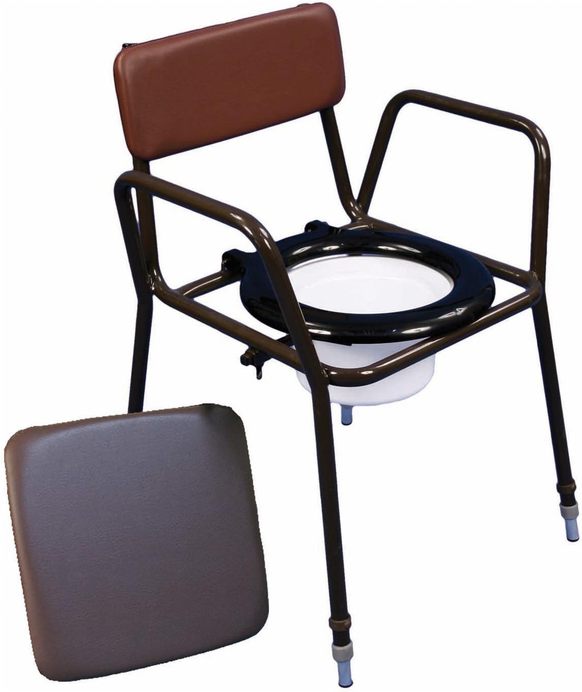 Norfolk Height Adjustable Chemical Commode Chair - VR235