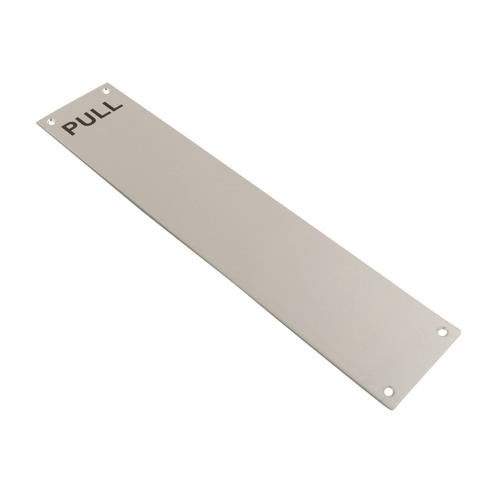 Finger Plate Screen Printed Pull SAA