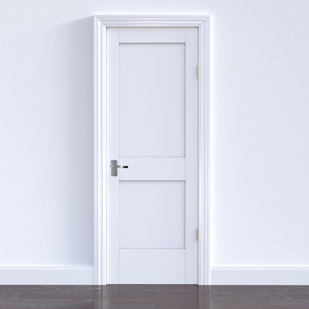 Vibe Stafford Door Handle on Polished Aluminium for Internal Doors