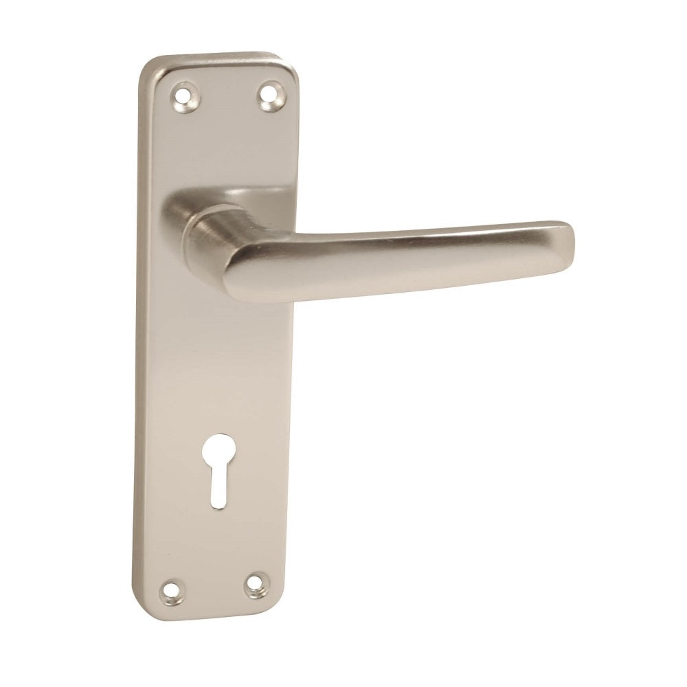 Vibe Stafford Lever Lock on Polished Anodised Aluminium for Internal Doors