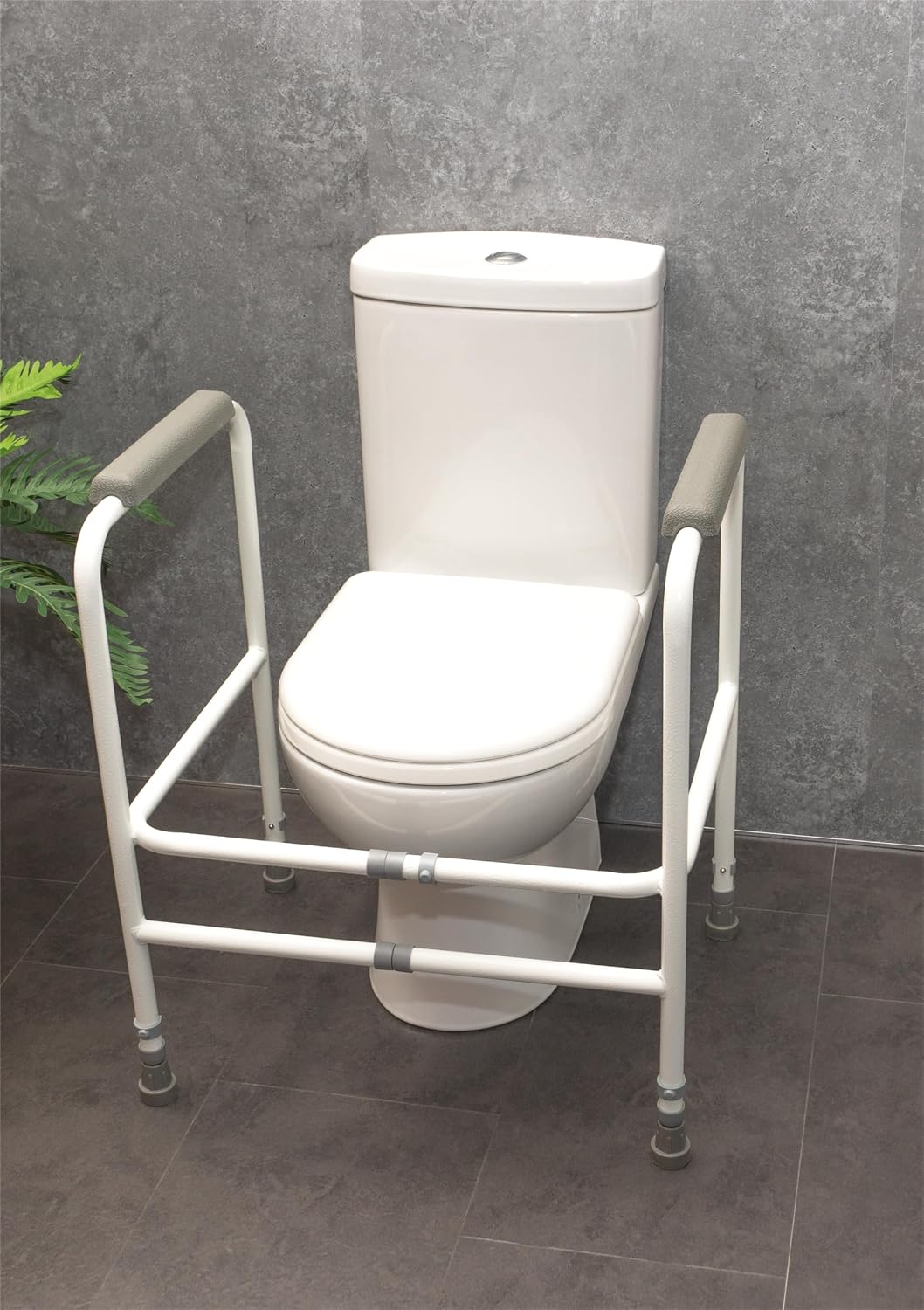 Aidapt Free Standing Toilet Safety Frame Height & Width Adjustable - VR202