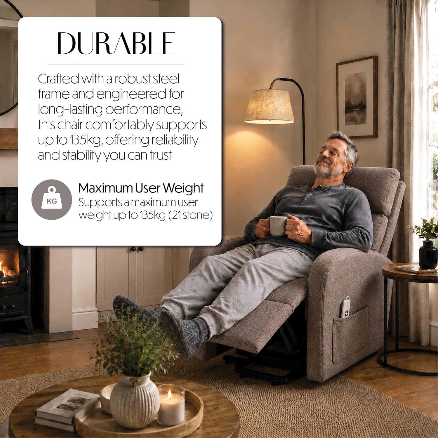 Cansfield Rise and Recliner Chair