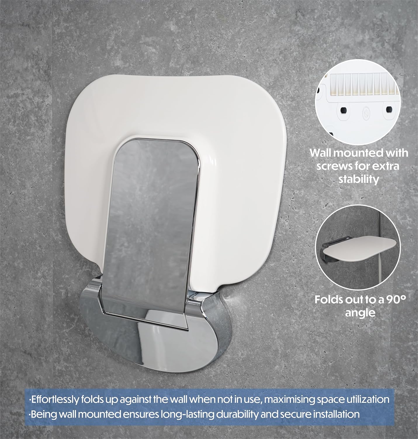 Wall Mounted Shower Seat - VB545A