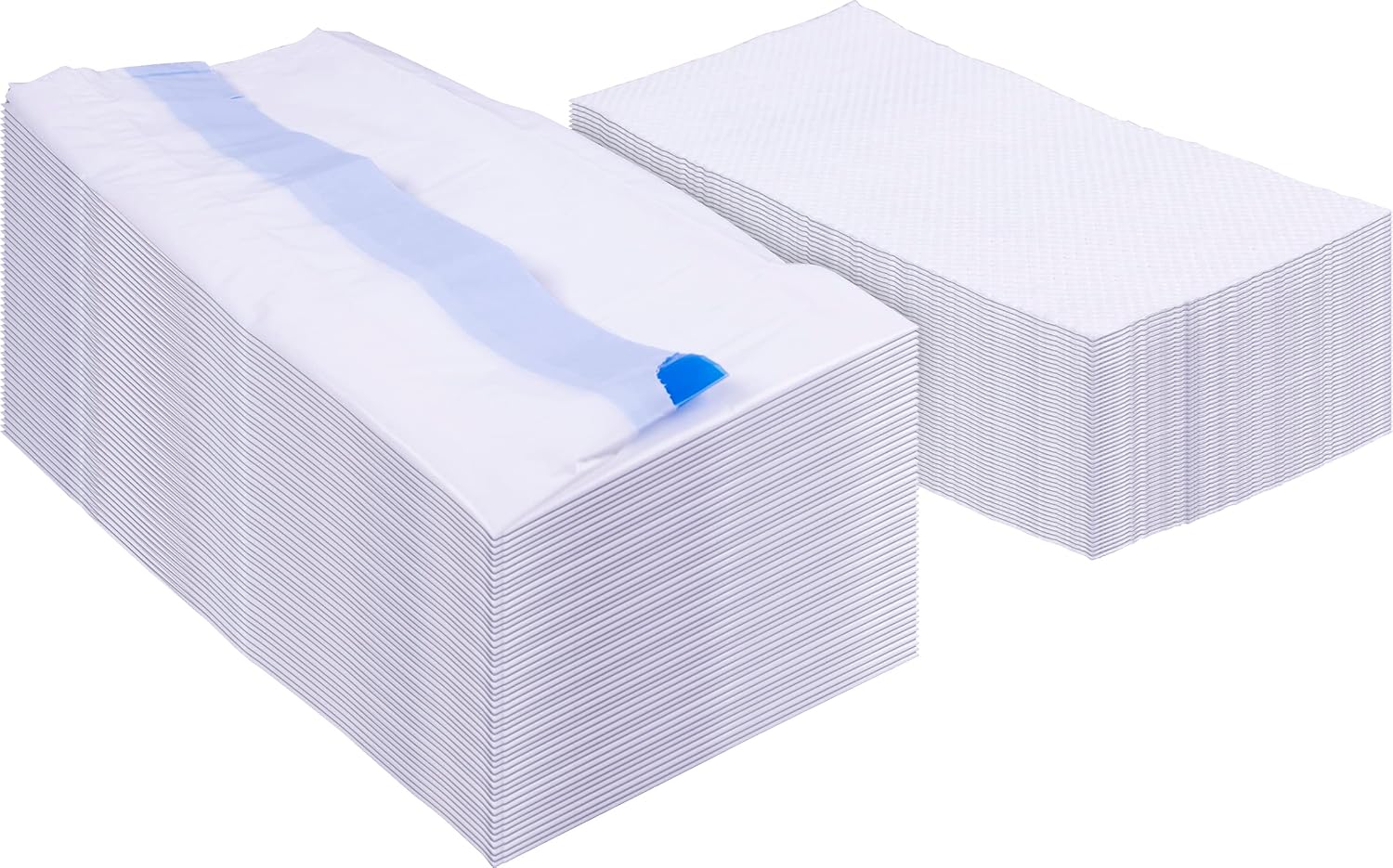 Commode Liners with Absorbent Pads Box of 50 - VS216CL