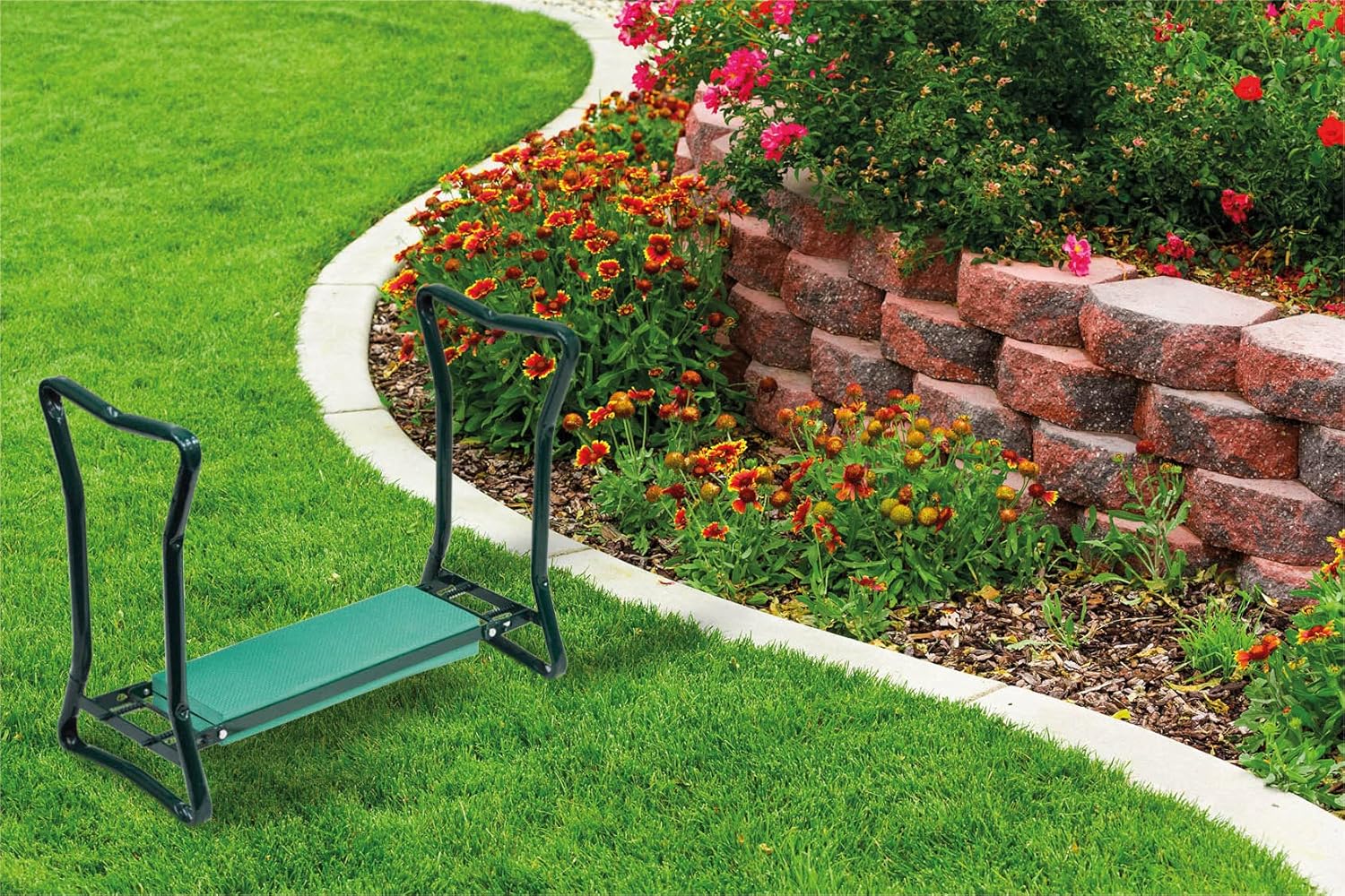 Folding Multi Use Garden Kneeler and Bench - VL130