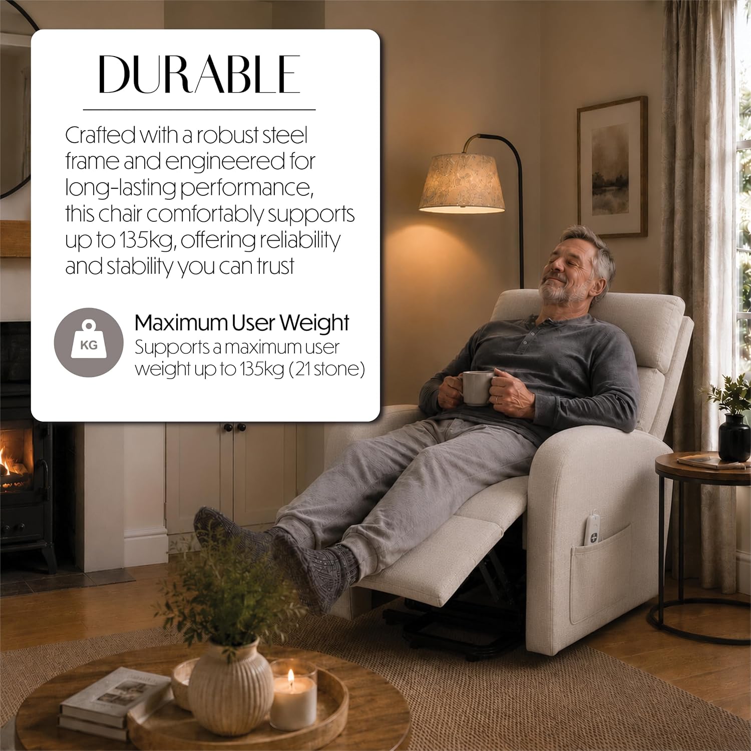 Cansfield Rise and Recliner Chair