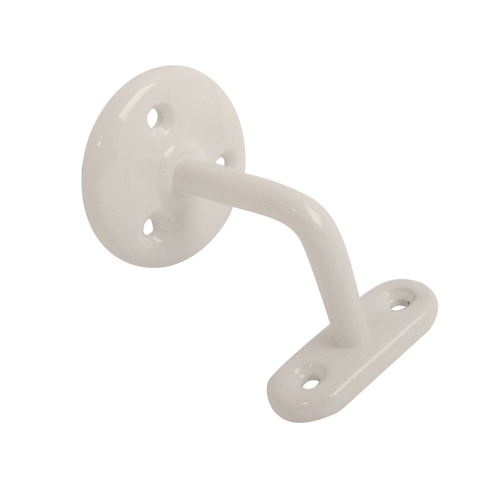 Steel Handrail Bracket White