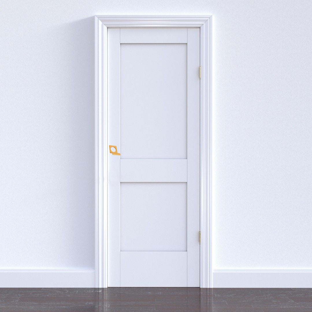 Vibe Cylinder Pull Square on BGA with Curved Finger Grip for Cylinder Locks