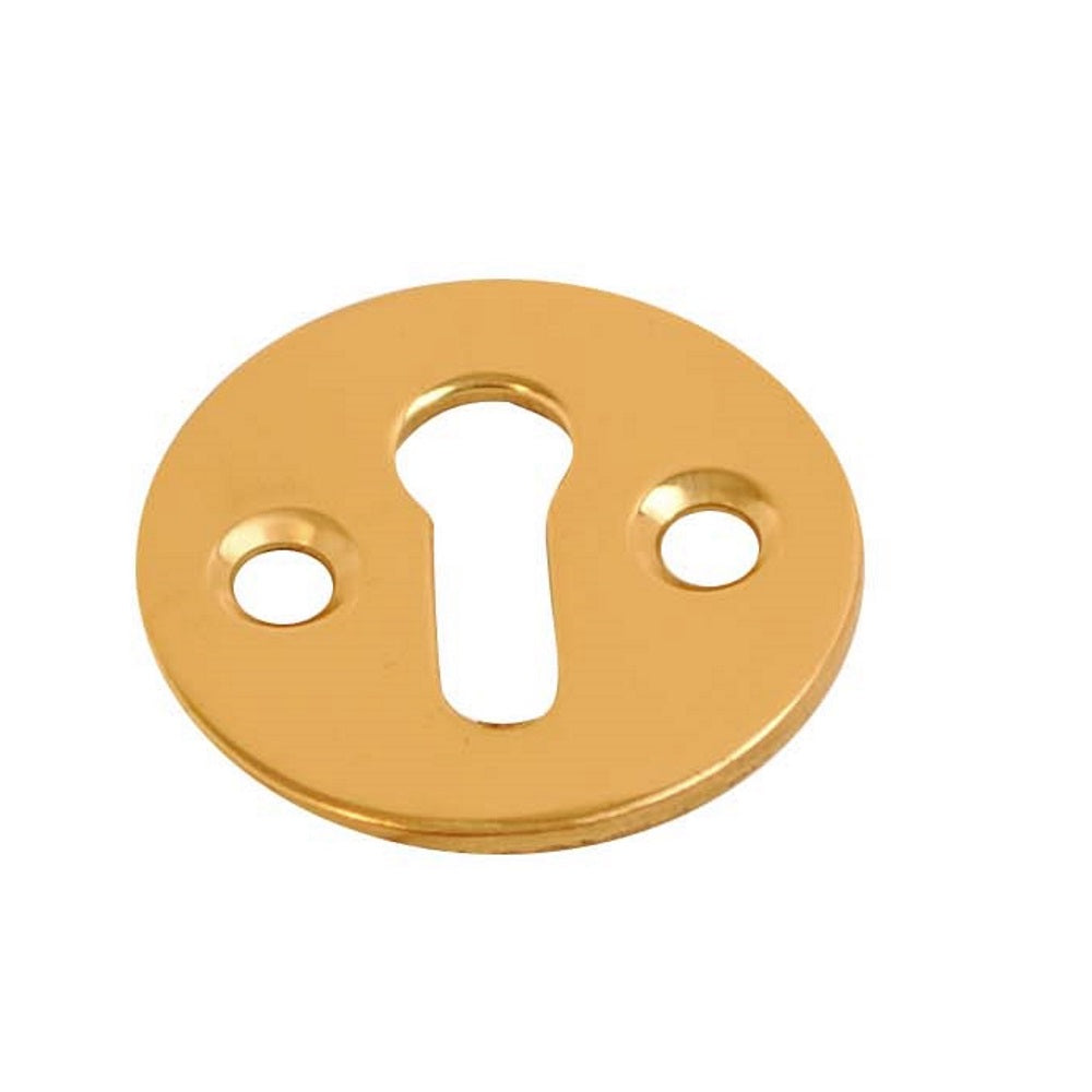 Victorian Escutcheon Open Brass 32mm