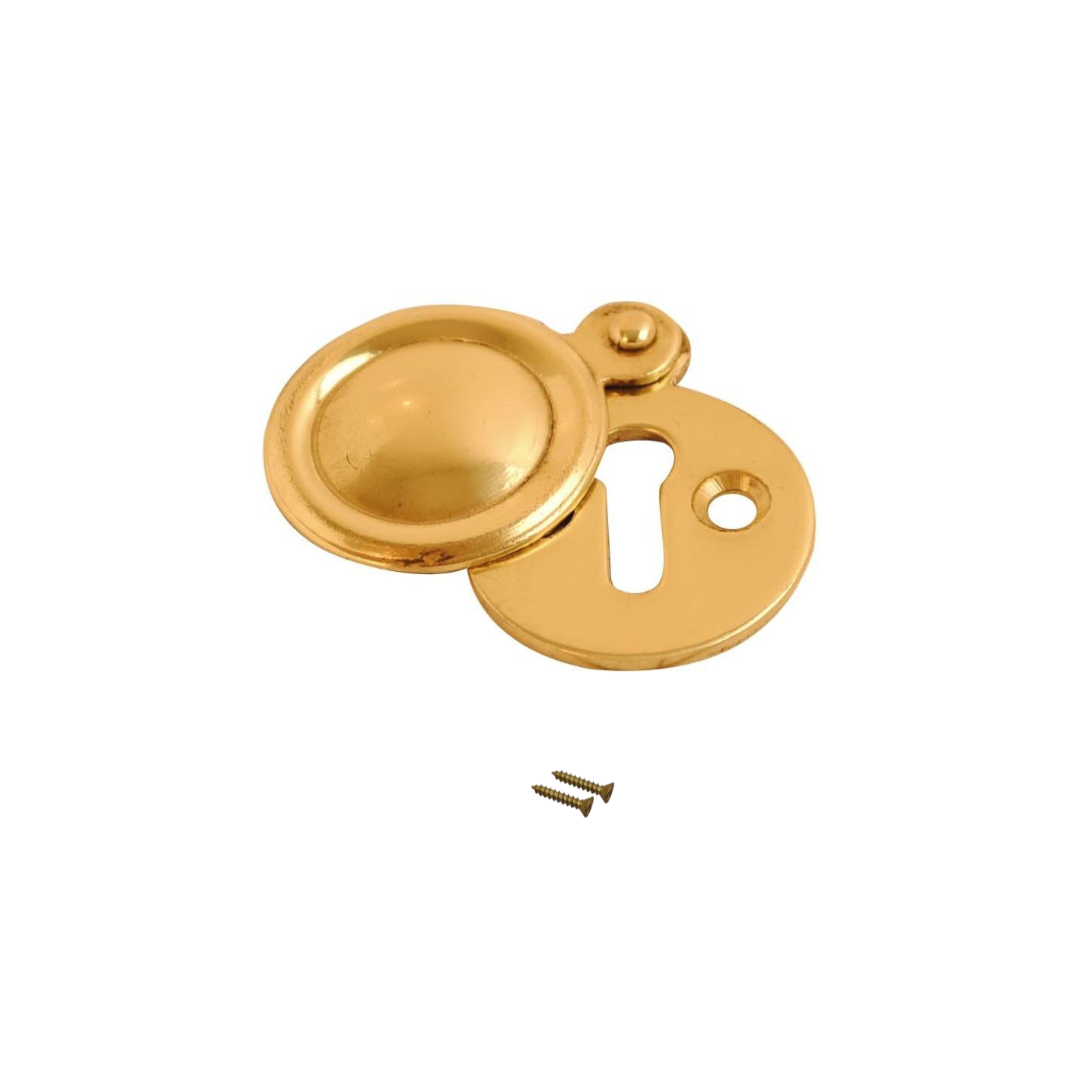 Victorian Escutcheon Covered Brass 32mm