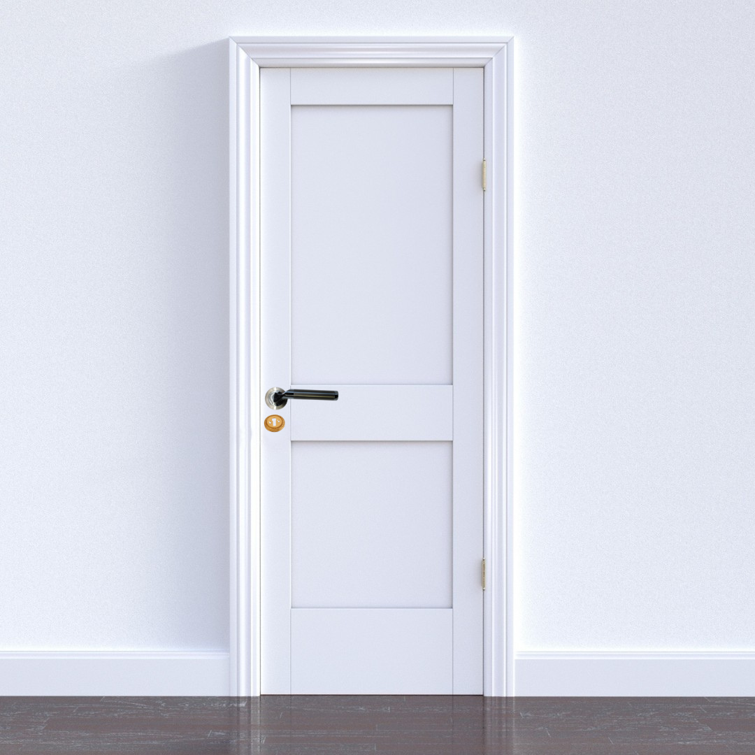 Vibe Georgian Escutcheon Open Brass 32mm