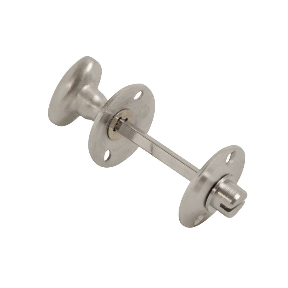 Vibe Thumbturn & Release Bathroom Lock on Satin Chrome for Internal Doors