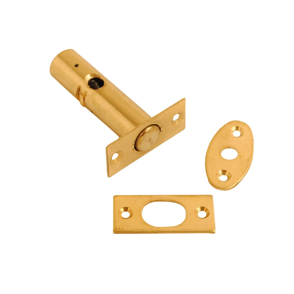 Door Security Bolt Brass 58mm