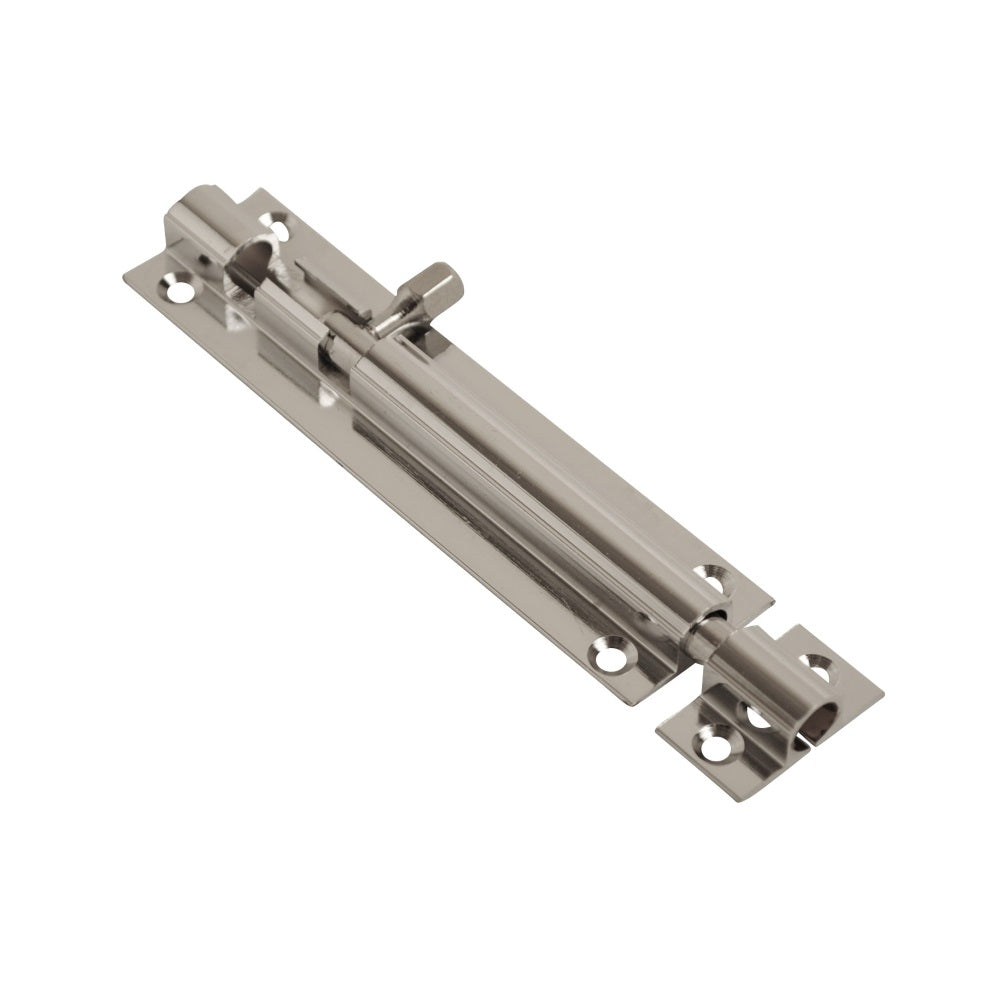 25mm Barrel Bolt Straight Chrome