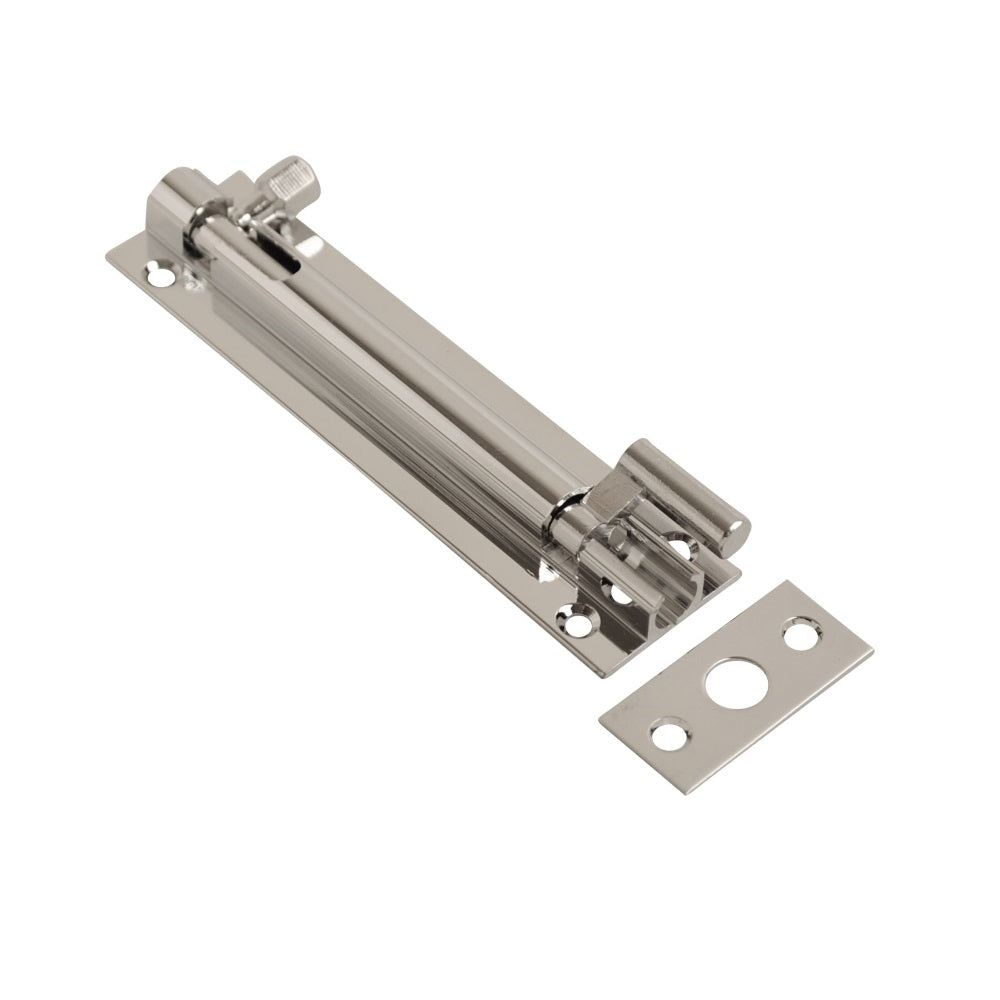 25mm Barrel Bolt Necked Chrome