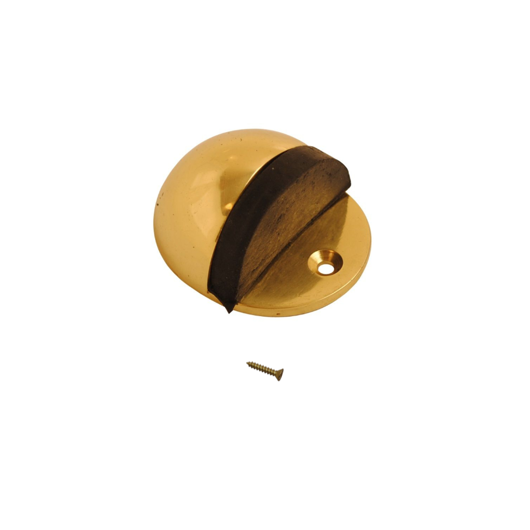 Vibe Hooded Door Stop Brass 1.5/8