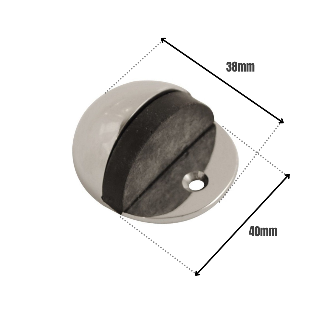 Vibe Hooded Door Stop Chrome 38mm