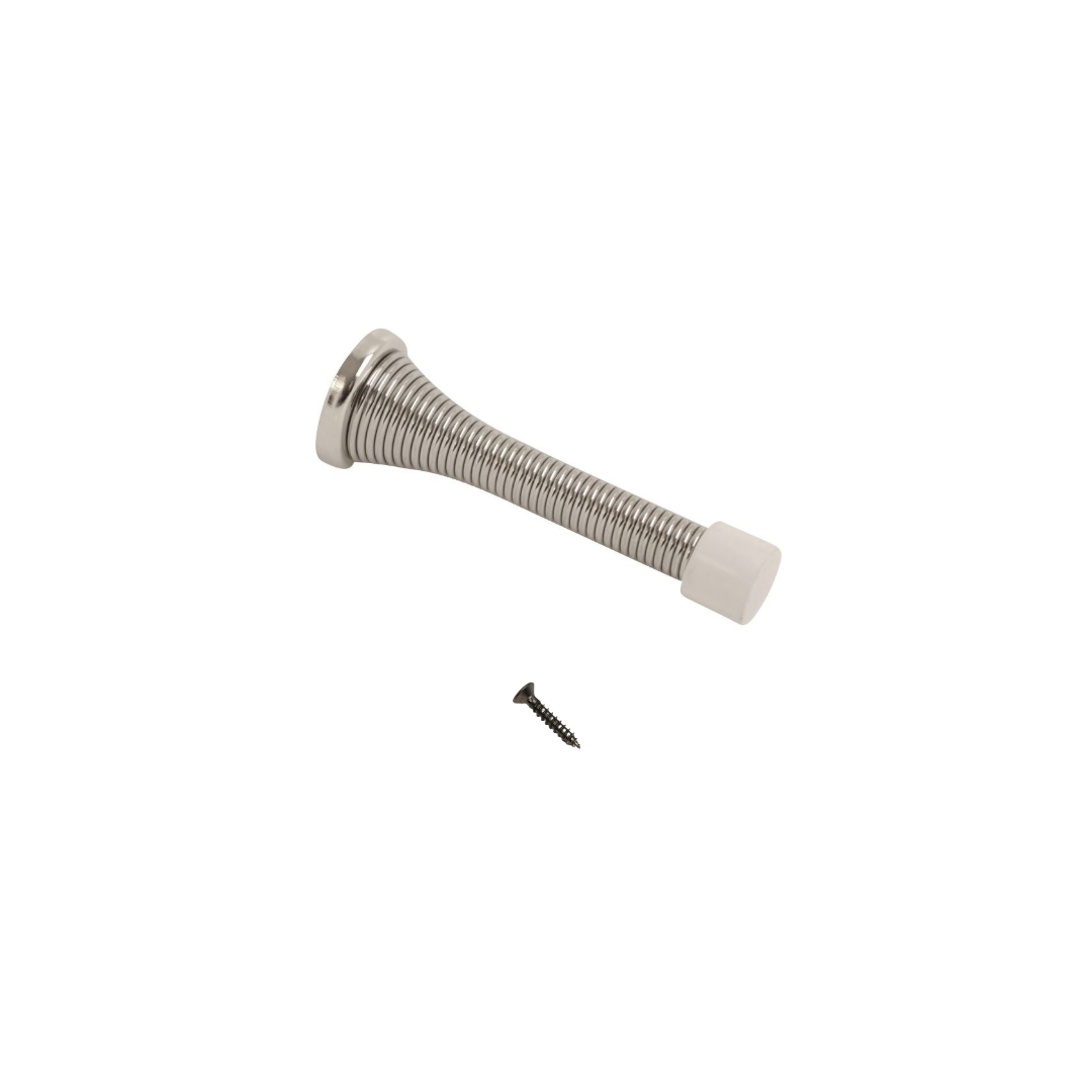 Vibe Spring Door Stop Chrome Plated 75mm