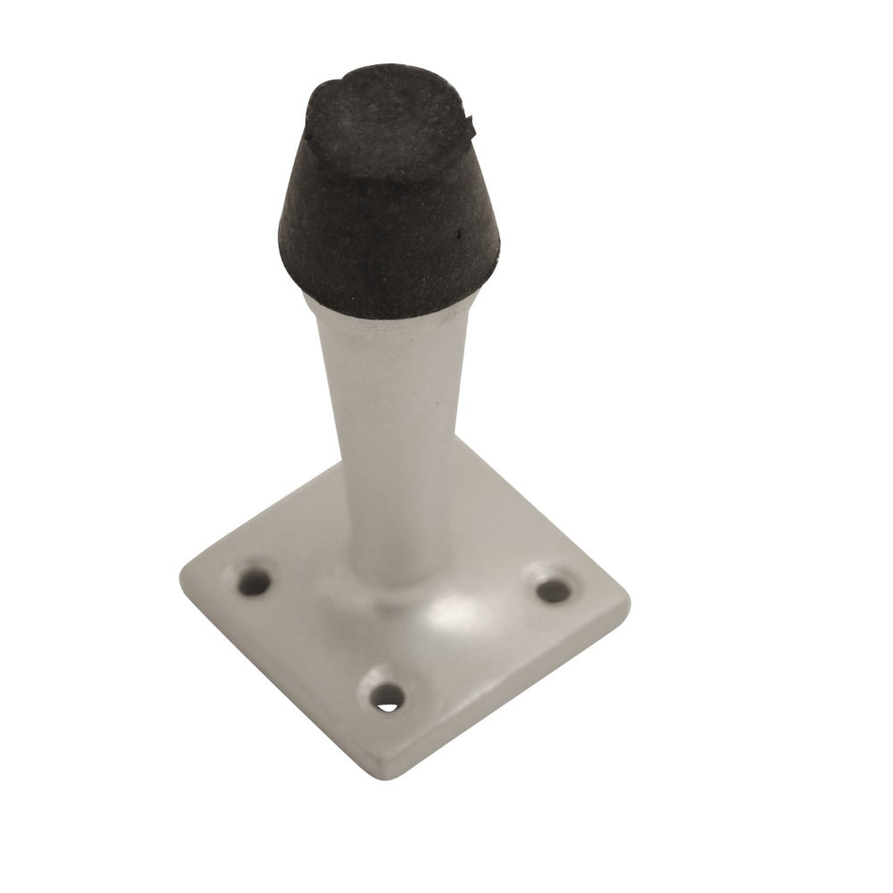 Vibe Projection Square Door Stop 63mm on Satin Anodised Aluminium