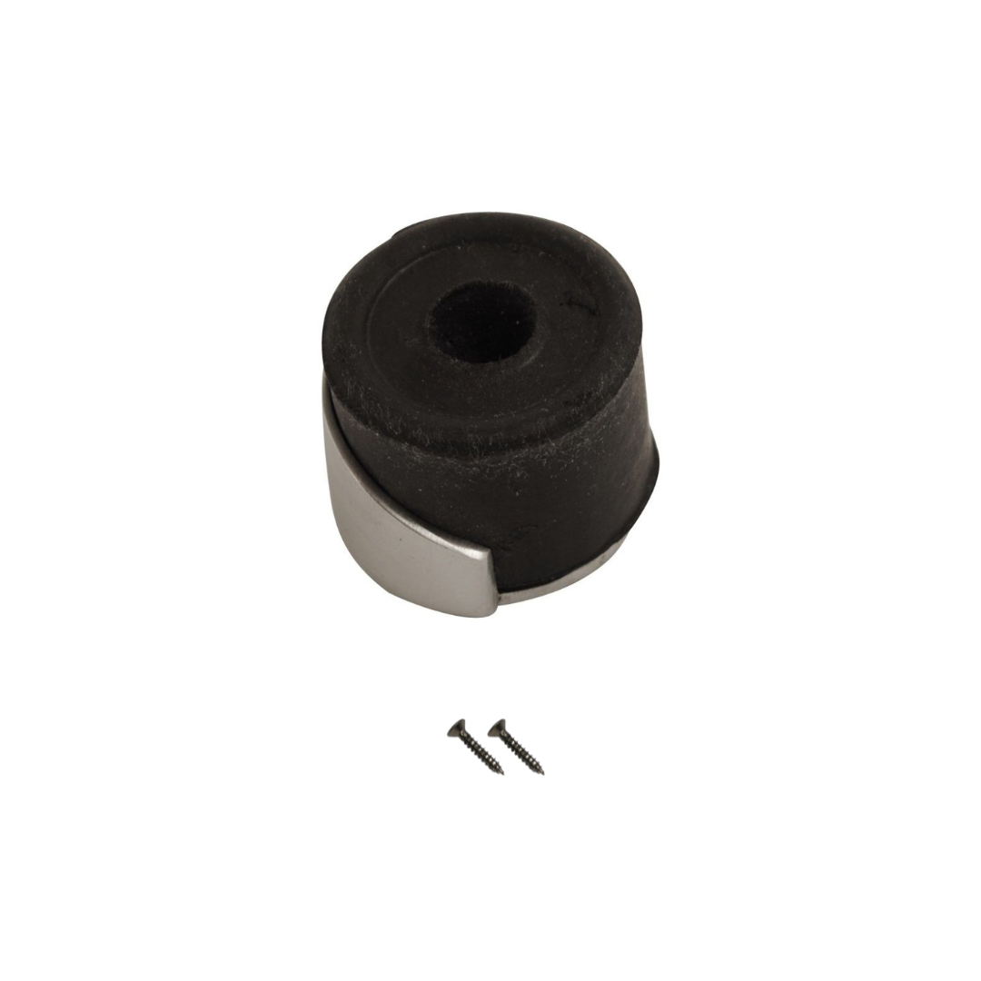 Vibe Shielded Door Stop Satin Chrome 33m