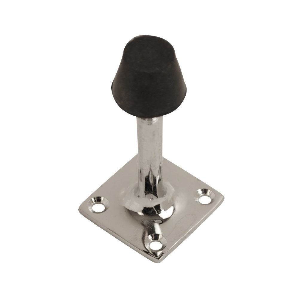 Vibe Projection Square Door Stop 63mm on Chrome
