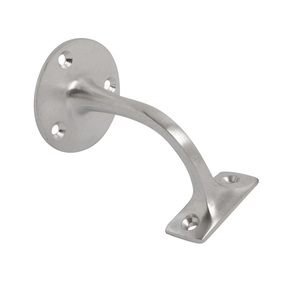 Handrail Bracket Satin Chrome 63mm