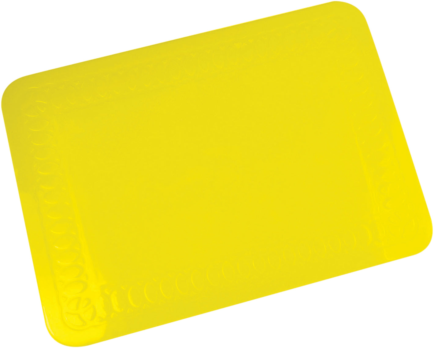 Tenura Silicone Rubber Anti Slip Rectangular Mat 25.5x18.5 cm - VM985Y
