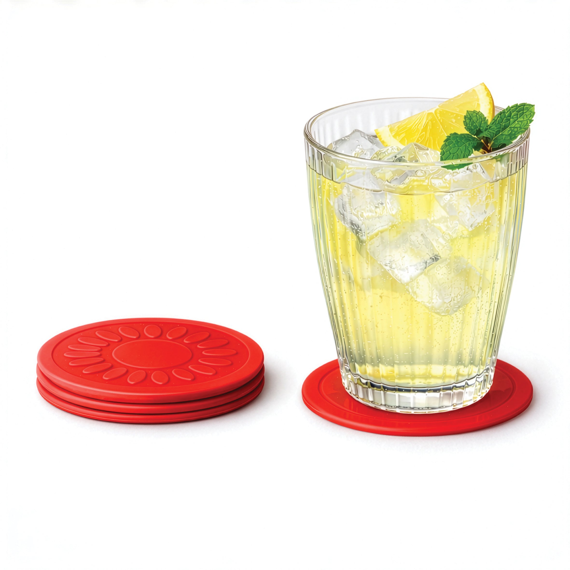 Non Slip Silicone Coaster - VM989BR