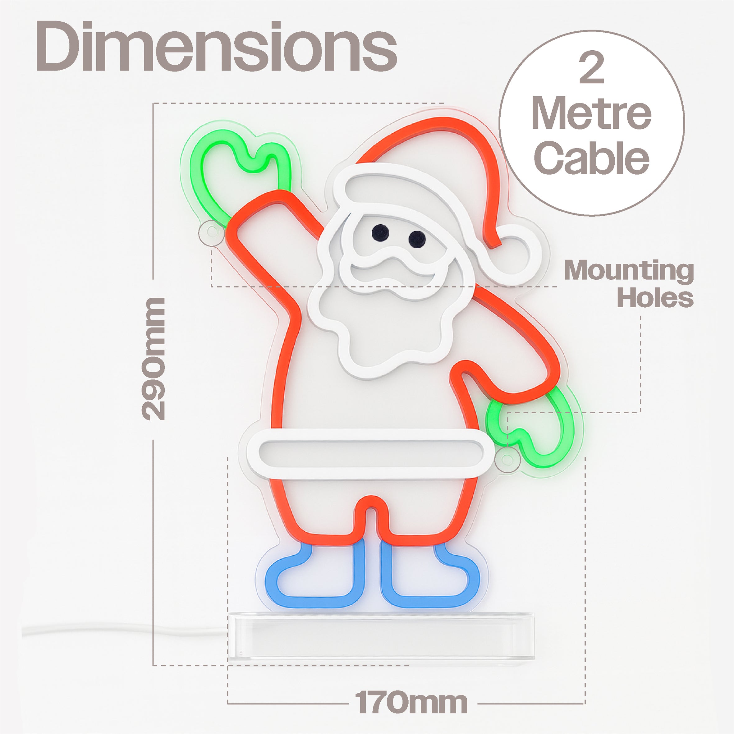 Xmas Haus LED Neon Festive Lights