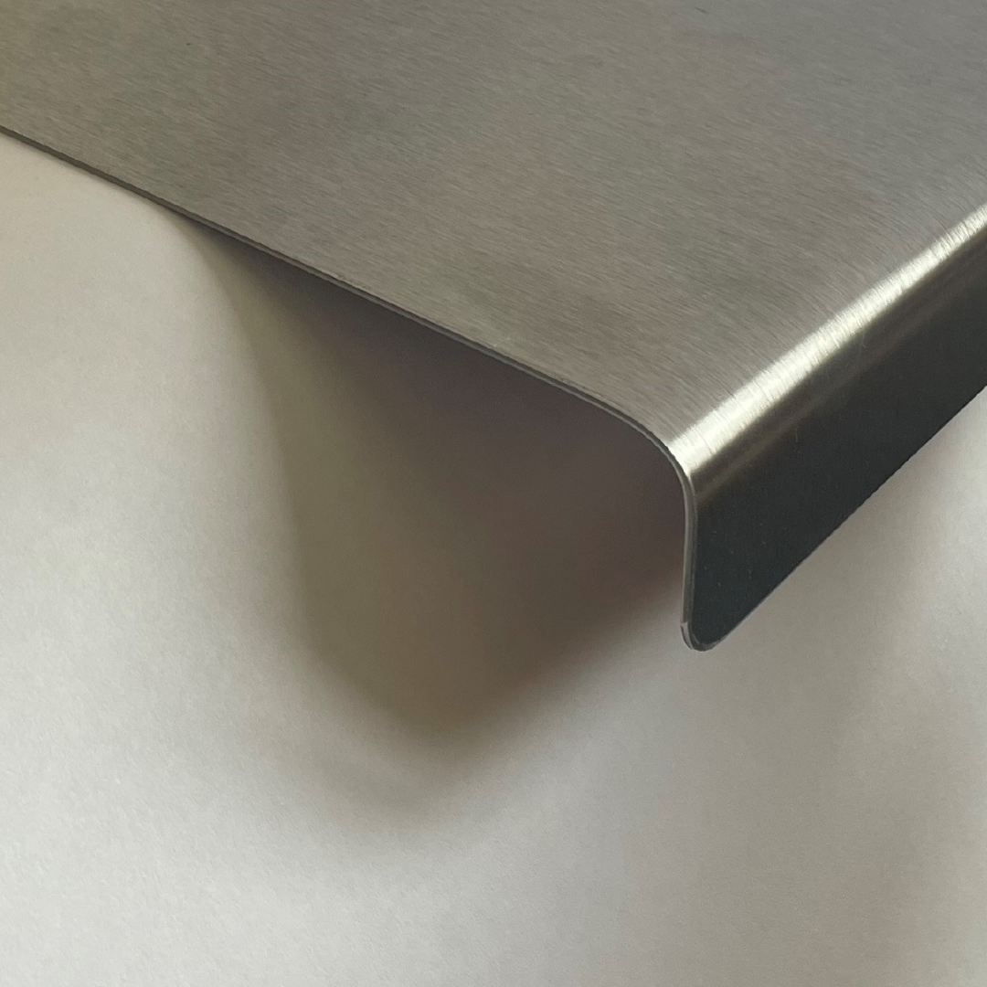 Satin Stainless Steel Chopping Board / Worktop Protector