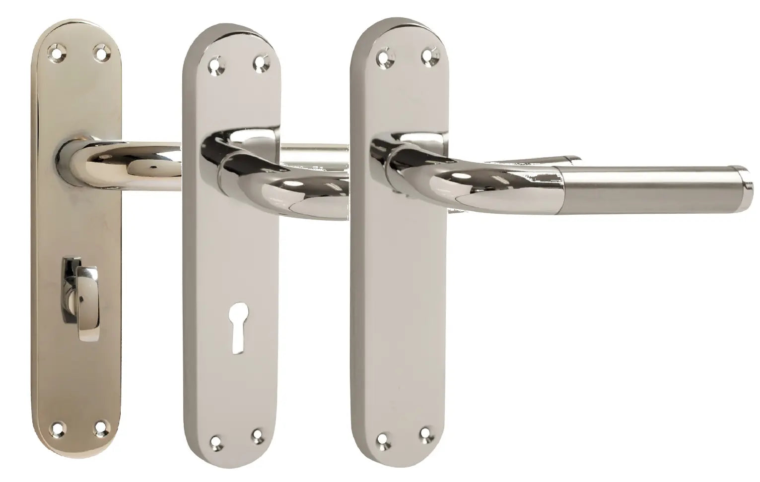 Vibe Internal Door Handle Dual Design Door Lever Furniture Dual Chrome Finish