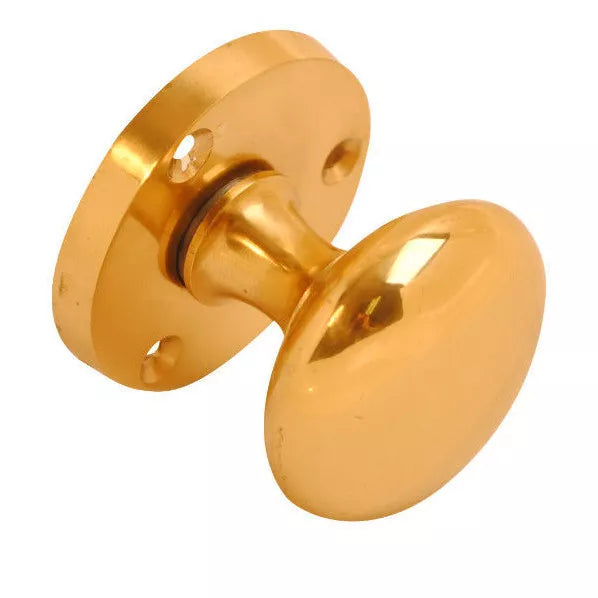 Vibe Rim/Mortice Door Knobs Brass/Chrome/ Satin/ Plastic Sets