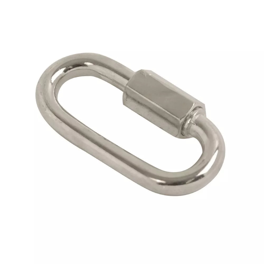 Screw Lock Quick Link Chain Fastener Hook Carabiner Camping Hiking Repair Link