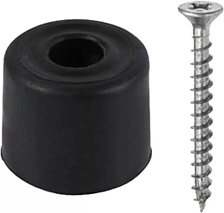 Black 30mm Rubber Door Stops Door/Wall Protectors (Copy)