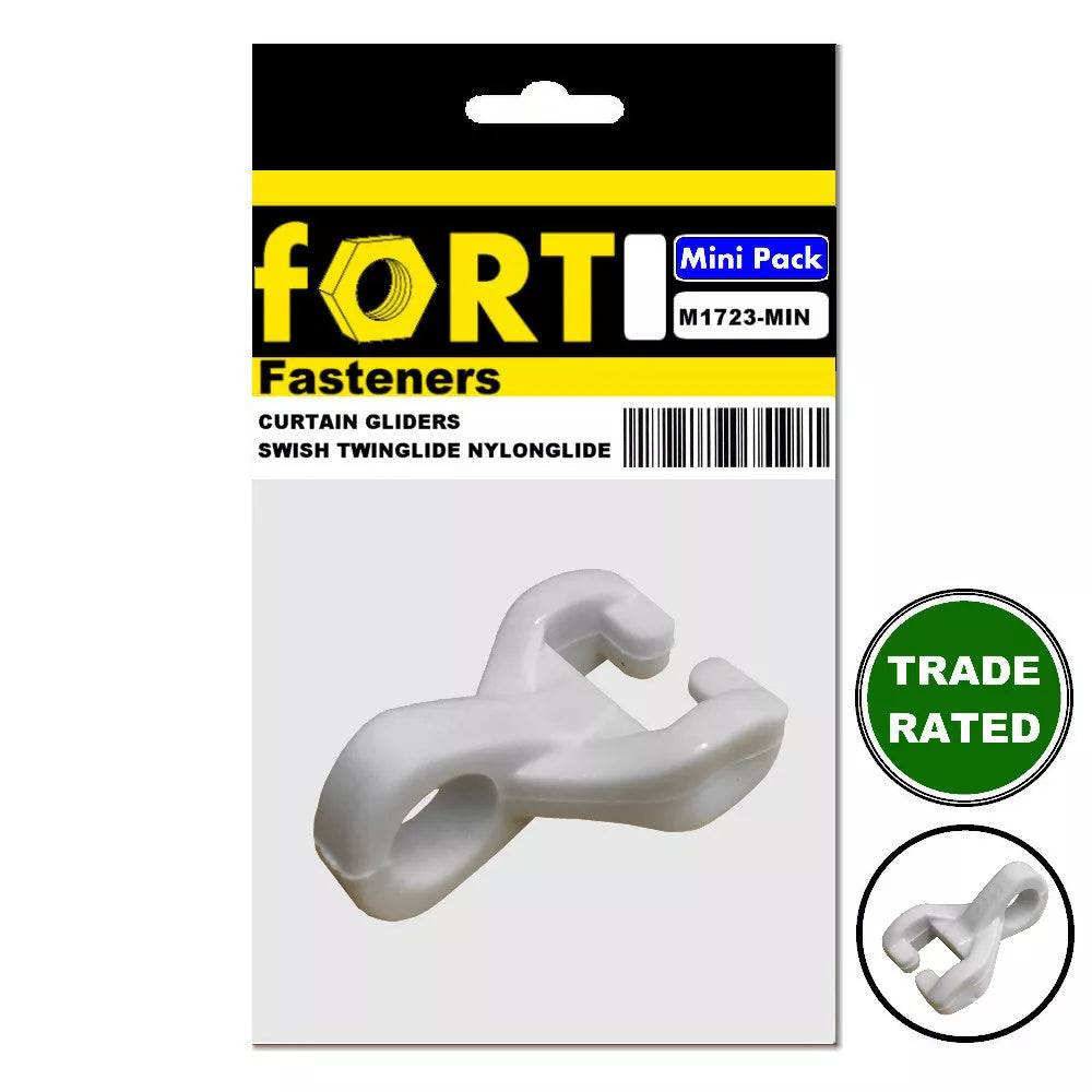 Curtain Gliders To Fit Swish Twinglide Nylonglide
