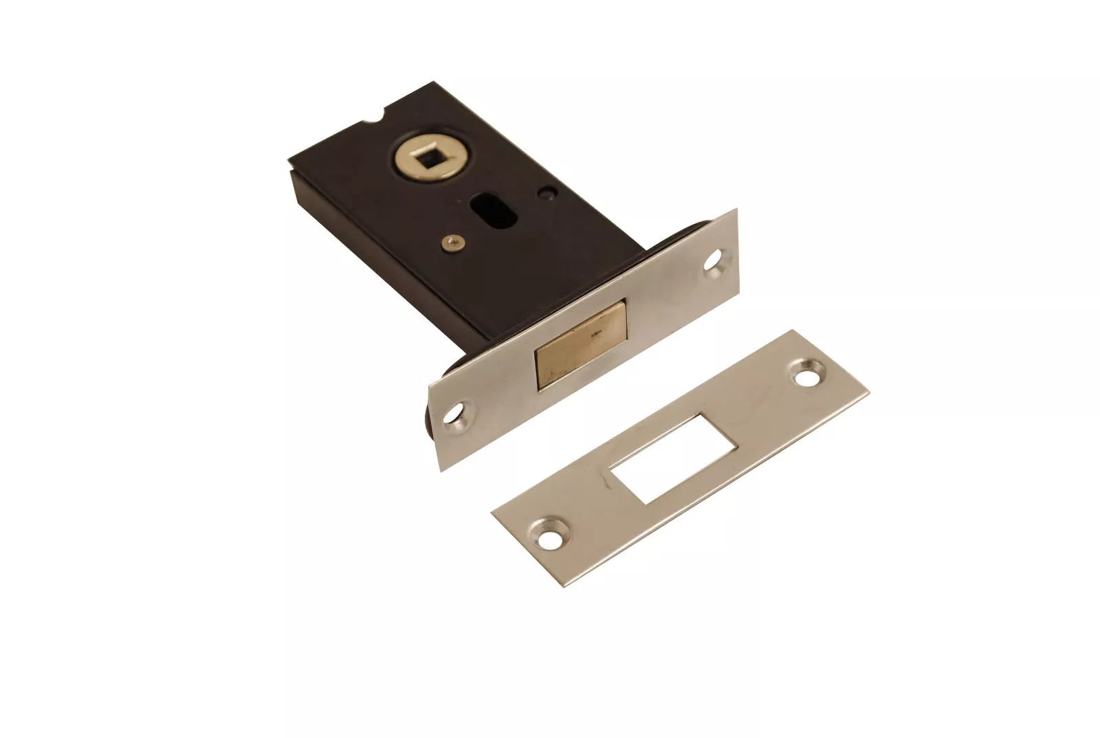 Deadbolt Door Lock 78 mm Satin Chrome or Brass Dead Bolt Deadlock