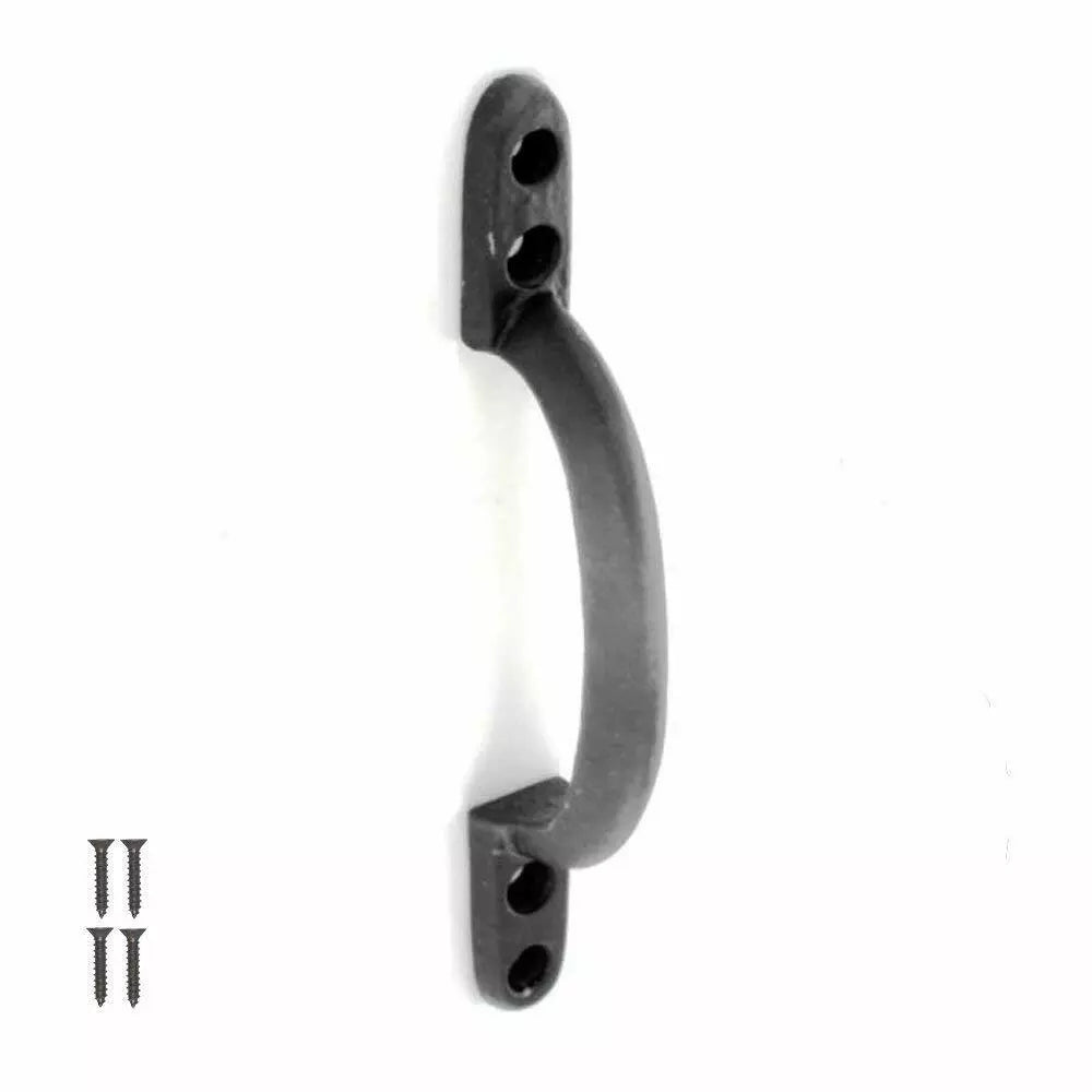 Black Cast Iron Door Pull Handle 6