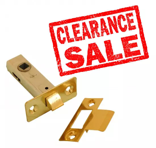 Tubular Latch Mortice Latch Door Latch Electro Brass EB 75 mm or 110 mm