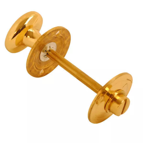 Vibe Thumbturn & Release Brass Chrome or Satin Chrome Bathroom Privacy