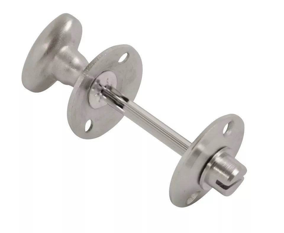 Vibe Thumbturn & Release Brass Chrome or Satin Chrome Bathroom Privacy