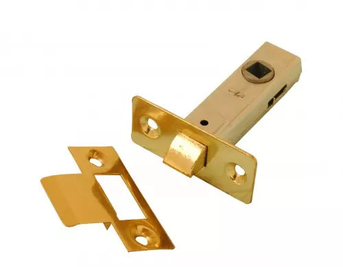 Tubular Latch Mortice Latch Door Latch Electro Brass EB 75 mm or 110 mm