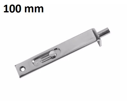 Sliding Lever Action Flush Bolt Sprung Door Bolt Slide Bolt Brass or Chrome