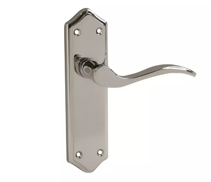 Vibe Designer Internal Door Handle Turin Door Lever Furniture Polished Chrome