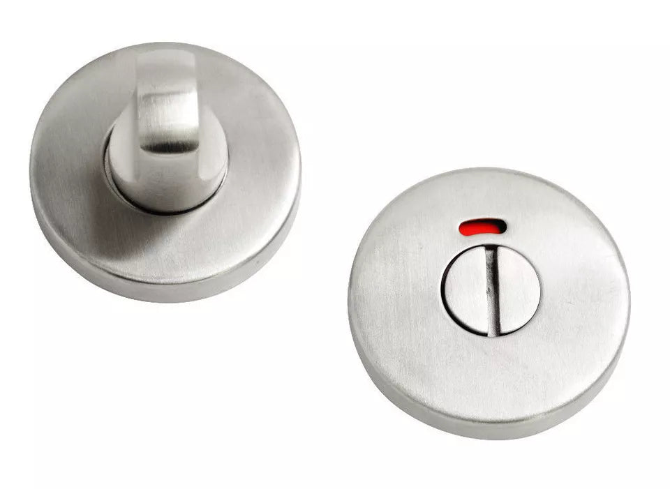 Stainless Steel Bathroom Turn and Release - Polished or Satin Finish