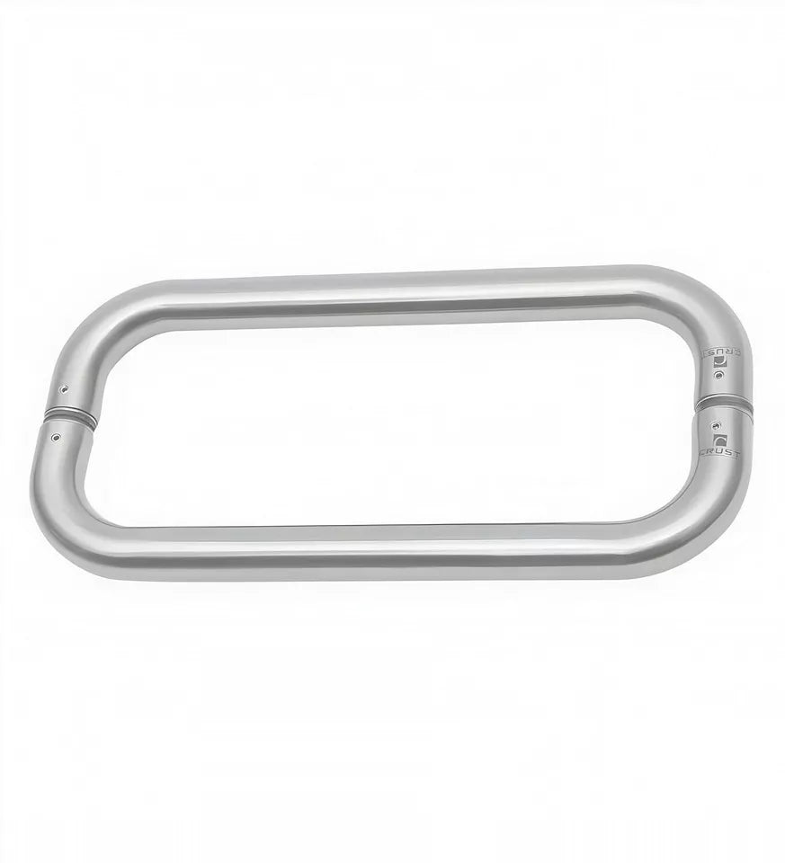 19 mm D Pull Handles Back To Back Satin Stainless Steel - Various Sizes